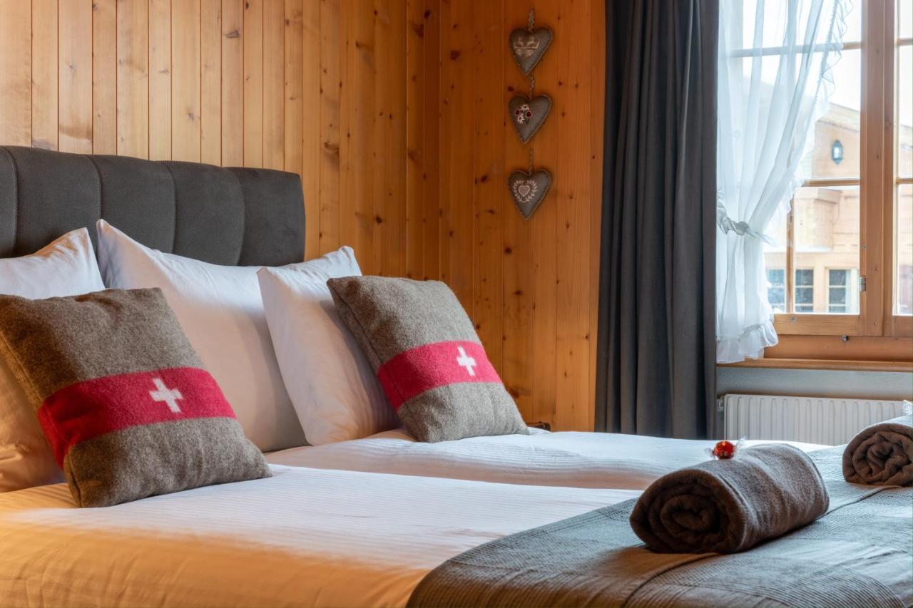 Cozy Place In Gstaad Center Bagian luar foto