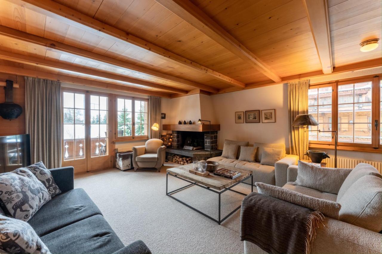 Cozy Place In Gstaad Center Bagian luar foto
