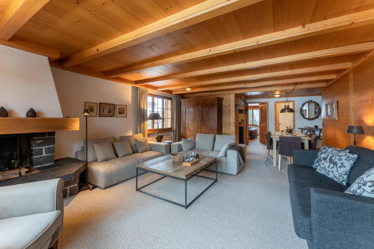 Cozy Place In Gstaad Center Bagian luar foto